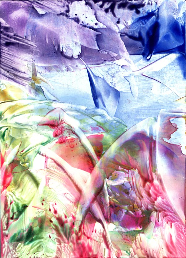 Natalie Dekel - Encaustic wax painting 1 (2009)