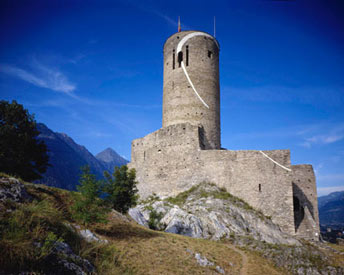 Felice Varini - Battiaz Tower (OFFV)