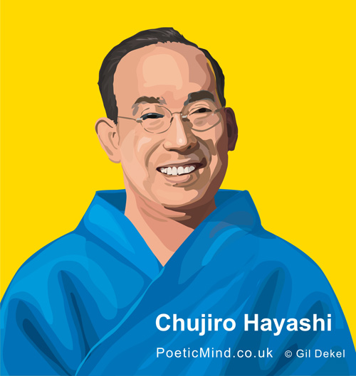 Chujiro Hayashi (Reiki Master. Artwork © Gil Dekel).
