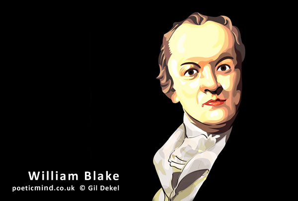 William Blake (portrait © Gil Dekel)