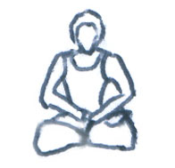 Yoga seated poses - Natalie Dekel.