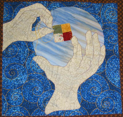 Barbara Pearson - Quilt block, The Global Art Project for Peace 2004.