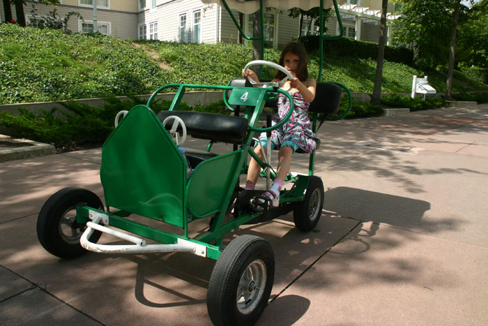 pedal car DisneyLand Park 19 Aug 2011 (Photo by Gil Dekel) (55)