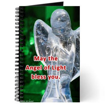 angel of light blessing - journal, notebook