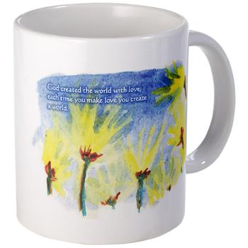 in god's garden - poetry - mug