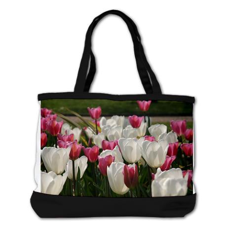 sea of tulips - shoulder bag