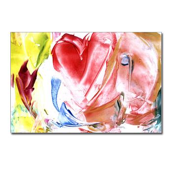 'shy heart' - postcards