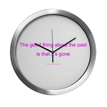 the past is gone - poetry - clock