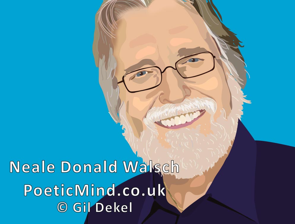 Neale-Donald-Walsch-Portrait5 - by Gil-Dekel