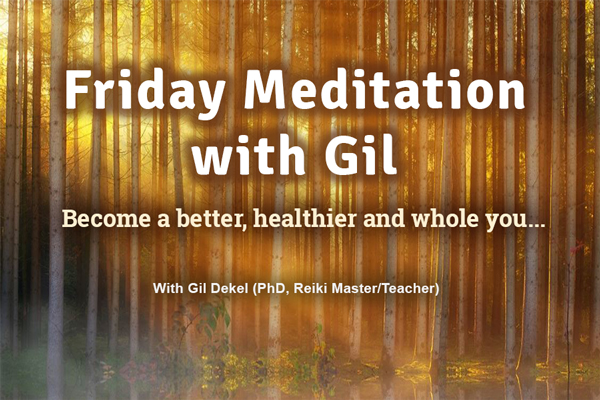 Friday Meditation with Gil. Image: pixabay.