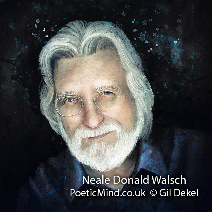 Portrait of Neale Donald Walsch (copyrights © Dr. Gil Dekel)‎