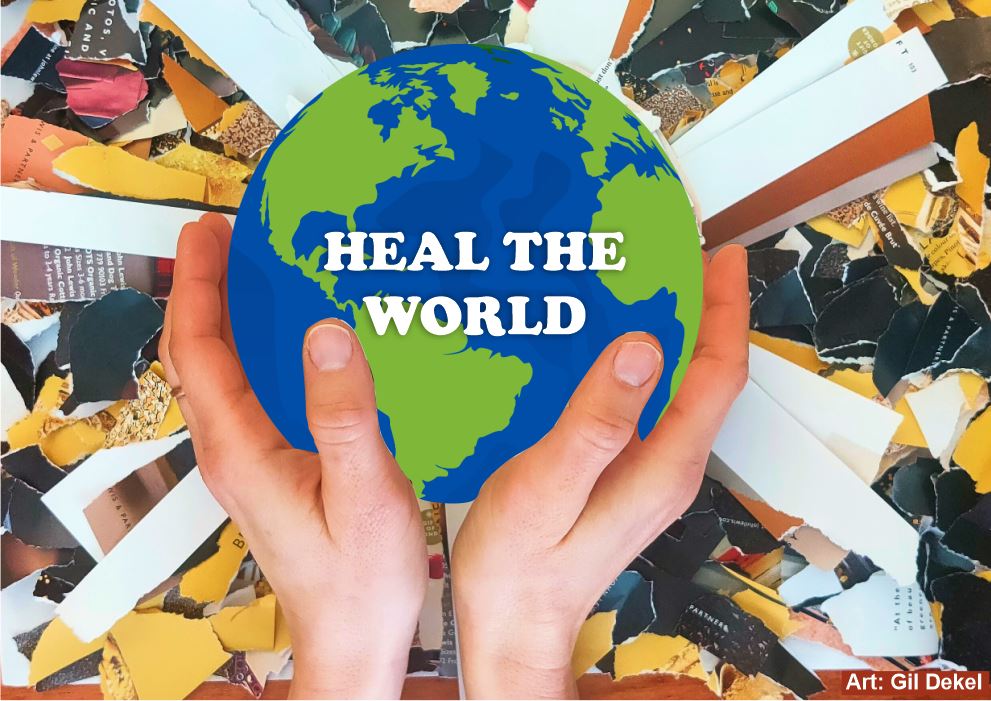 Art for World Peace - Heal the World - Gil Dekel