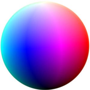 Colours of the Sphere - Interactive 3D simulation of the colour sphere, University of Portsmouth.