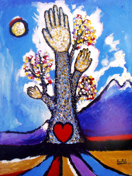 Paul Hartal - Tree of Life with Six Fingers, 2003