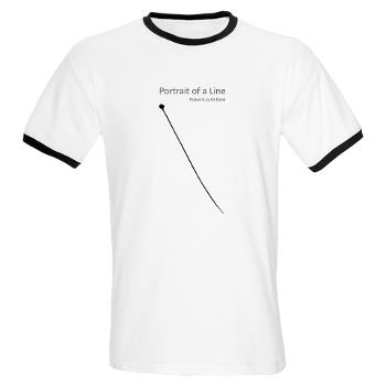 portrait of a line - tshirt