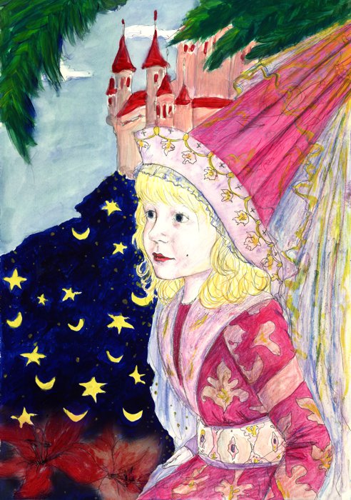 Princess in Rapunzel style - by Natalie Dekel, 2008.