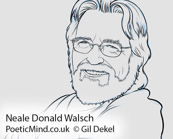 Portrait of Neale Donald Walsch (copyrights © Dr. Gil Dekel)