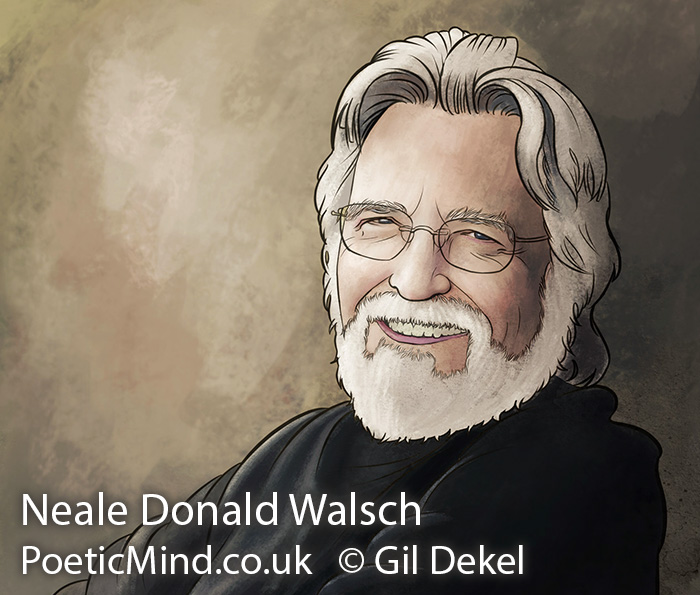 Portrait of Neale Donald Walsch (copyrights © Dr. Gil Dekel)