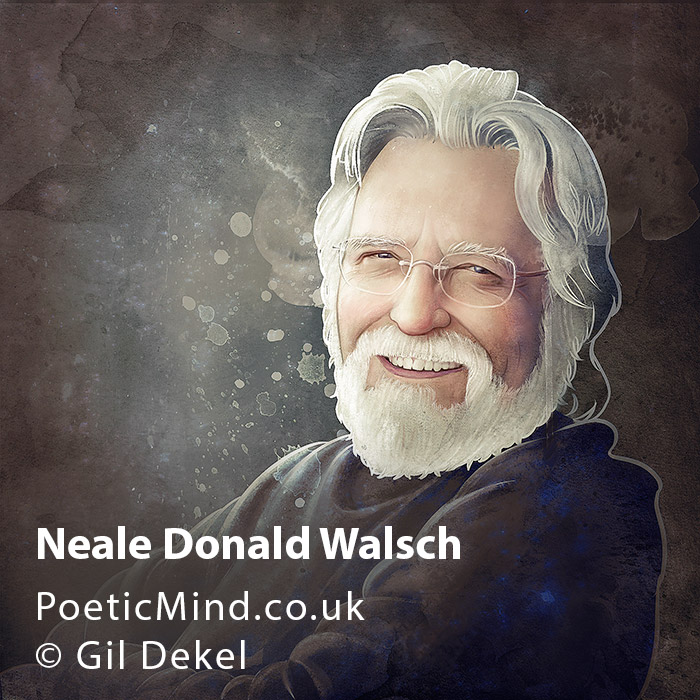 Portrait of Neale Donald Walsch (copyrights © Dr. Gil Dekel)