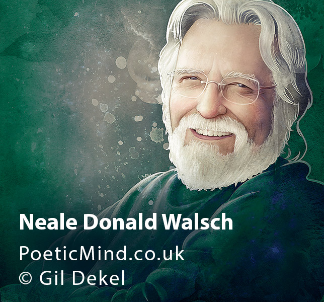 Portrait of Neale Donald Walsch (copyrights © Dr. Gil Dekel)‎