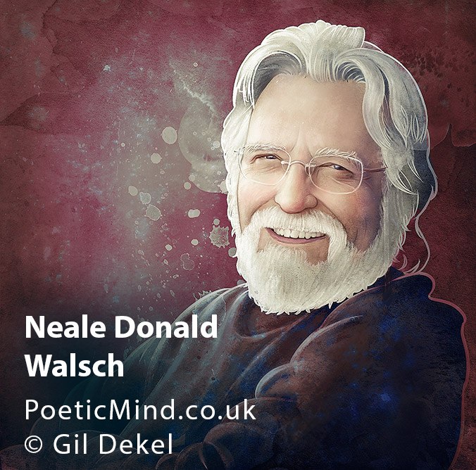 Portrait of Neale Donald Walsch (copyrights © Dr. Gil Dekel)