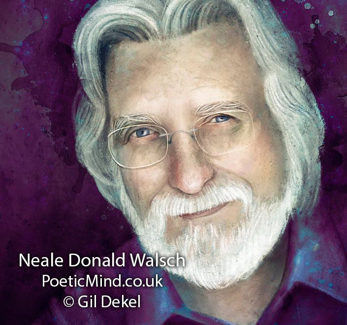 Portrait of Neale Donald Walsch (copyrights © Dr. Gil Dekel)