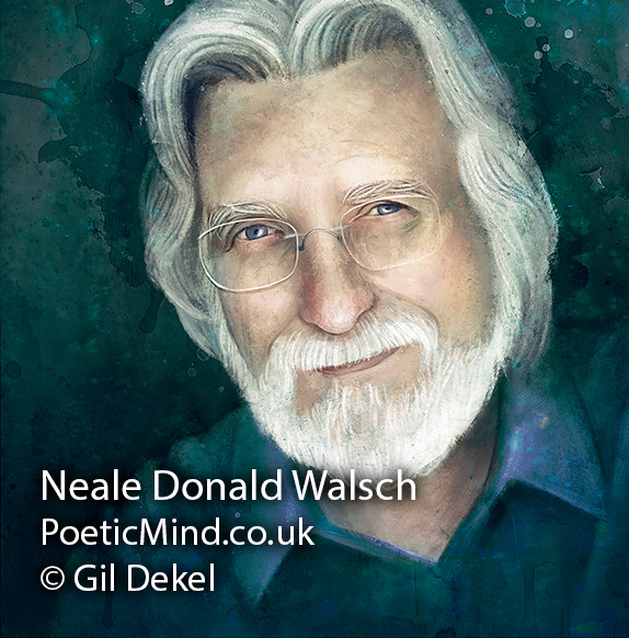 Portrait of Neale Donald Walsch (copyrights © Dr. Gil Dekel)