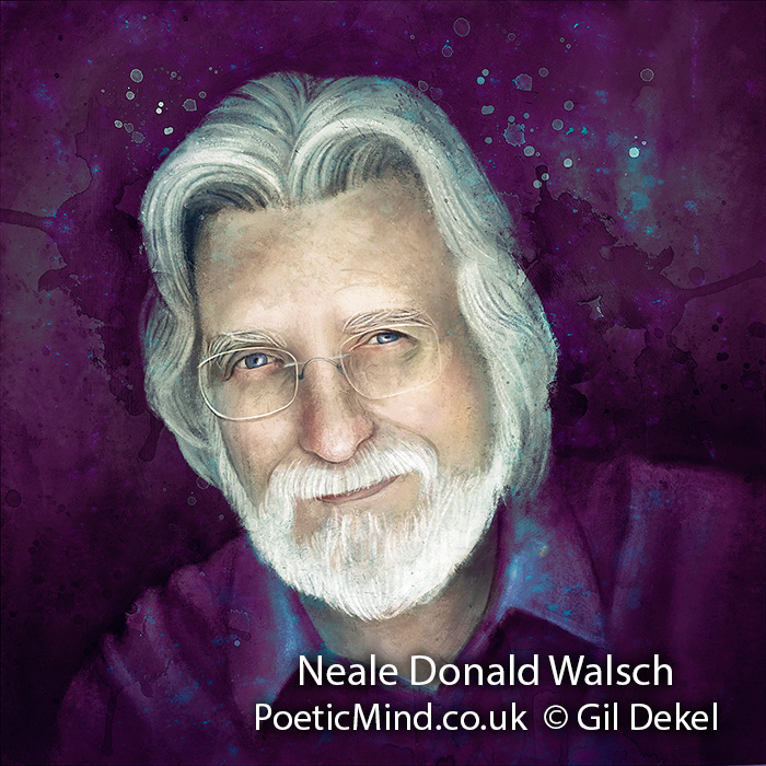 Portrait of Neale Donald Walsch (copyrights © Dr. Gil Dekel)