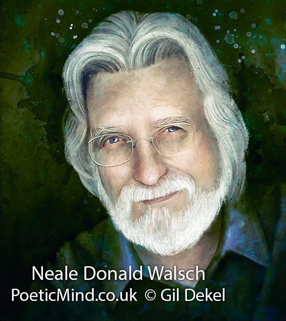 Portrait of Neale Donald Walsch (copyrights © Dr. Gil Dekel)