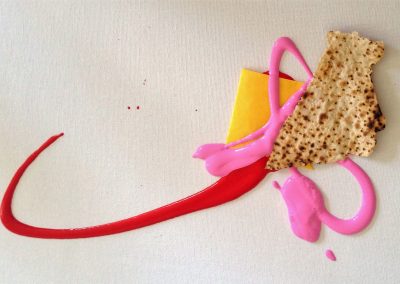 Matza Art with Dr. Gil Dekel - a creative way to use Passover Pesach Matzot.