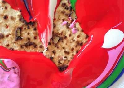 Matza Art with Dr. Gil Dekel - a creative way to use Passover Pesach Matzot.