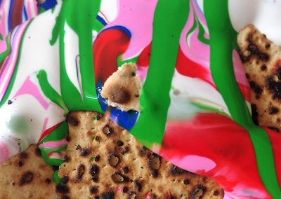 Matza Art with Dr. Gil Dekel - a creative way to use Passover Pesach Matzot.