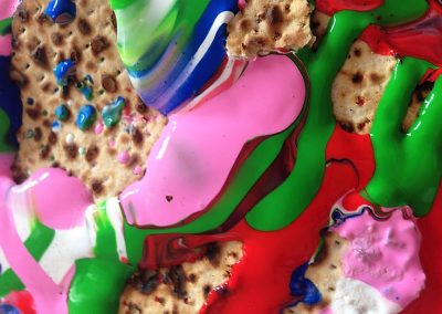 Matza Art with Dr. Gil Dekel - a creative way to use Passover Pesach Matzot.