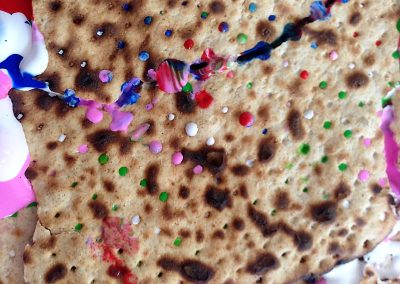 Matza Art with Dr. Gil Dekel - a creative way to use Passover Pesach Matzot.