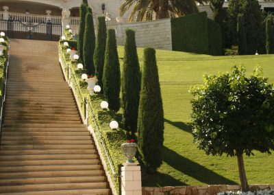Bahá'í World Centre. Haifa, Israel. (Photo: Gil Dekel, 2015).