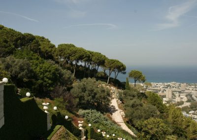 Bahá'í World Centre. Haifa, Israel. (Photo: Gil Dekel, 2015).