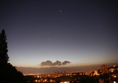 Night in Haifa, Israel. (Photo: Gil Dekel, 2015).