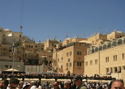 Jerusalem, Israel. At the Wailing (Western) Wall, a small reminder of the Holy Temple. (Photo: Gil Dekel, 2019)