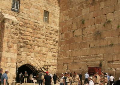 Jerusalem, Israel. The Wailing (Western) Wall, a small reminder of the Holy Temple. (Photo: Gil Dekel, 2019)