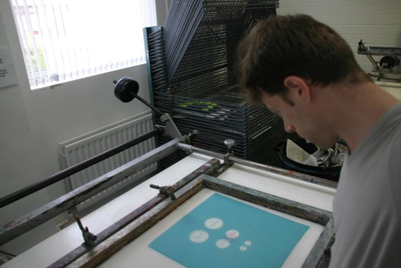 Figure 37: Acid etching for making Prince Coin, for The Prince of Hampshire (2006). Image © Gil Dekel.