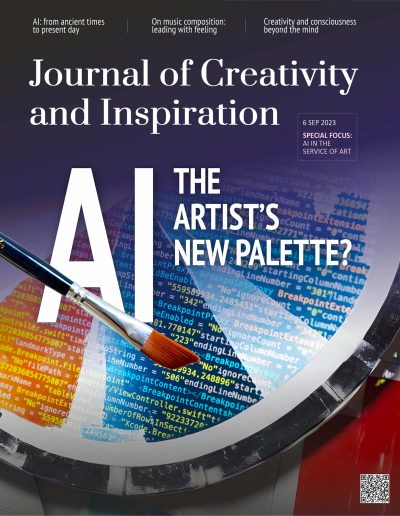 Cover Journal of Creativity and Inspiration - Volume 1 Issue 1 - 6 Sep 2023 Gil Dekel