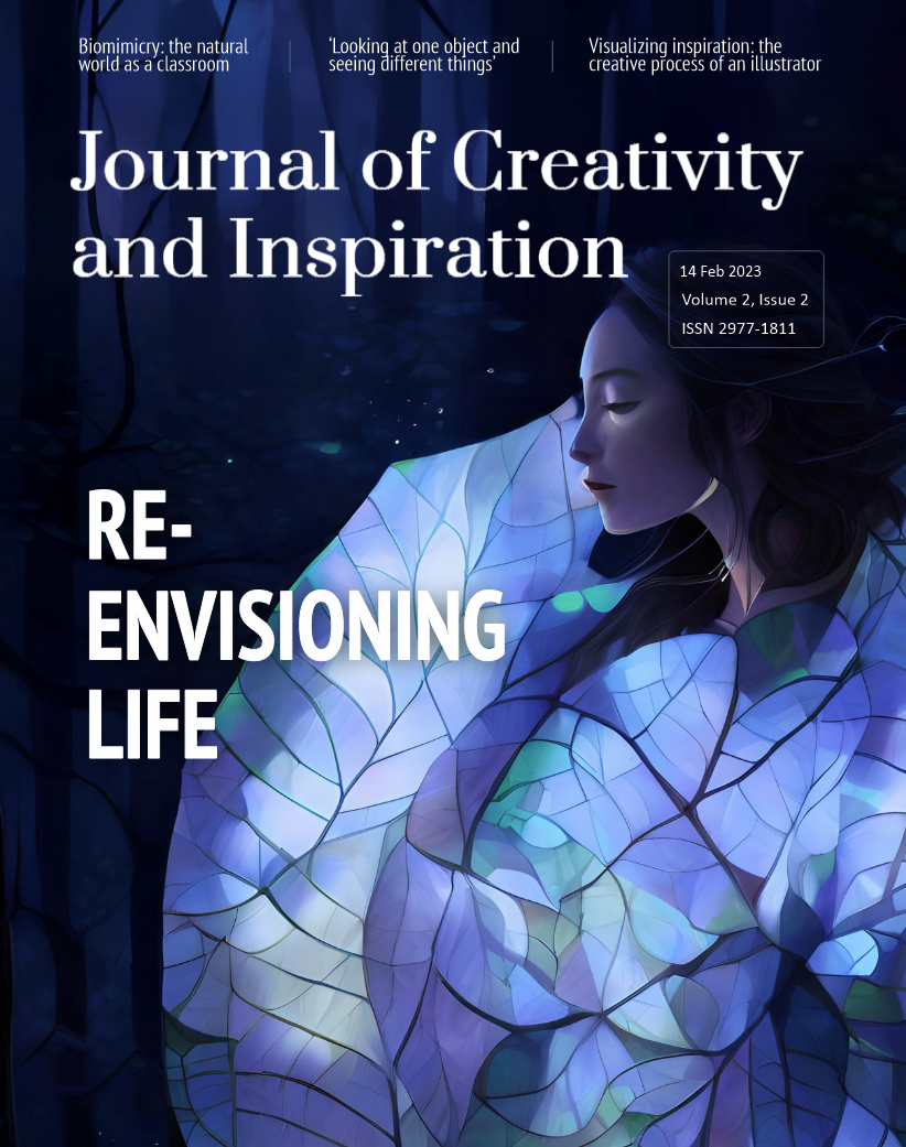 Cover Journal Creativity and Inspiration. Issue 2. Volume 2.
